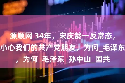 源顺网 34年，宋庆龄一反常态，叮嘱外国友人小心我们的共产党朋友，为何_毛泽东_孙中山_国共